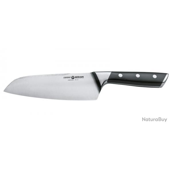 Couteau Boker Cuisine Forge - Santoku - Lame 160mm - Manche ABS