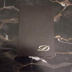 briquet Dupont argent avec sa boite d'origine