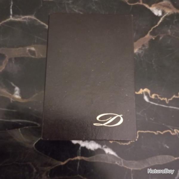 briquet Dupont argent avec sa boite d'origine