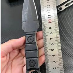 Couteau de Poche Outdoor Robuste avec Gaine Kydex - Lame Inox 7 cm - Collection Survie Randonnée n°4