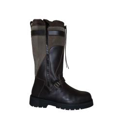 BOTTE CUIR FOURREE NORVEGE CHESTER