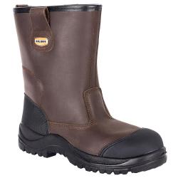 BOTTILLON SECURITE SNOW CUIR SOLIDUR