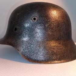 Casque Allemand modèle 42 Coque - Deuxième Guerre Mondiale - 1939/1945 (2)
