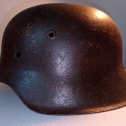 Casque Allemand modèle 42 Coque - Deuxième Guerre Mondiale - 1939/1945 (3)