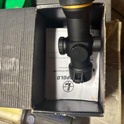 POINT ROUGE LEUPOLD FREEDOM RDS + colliers amovibles Leupold QRW2