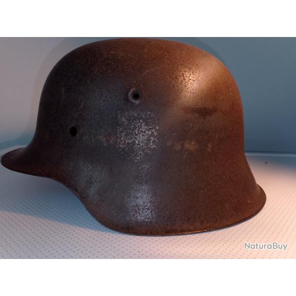 Casque Allemand modle 42 Coque - Deuxime Guerre Mondiale - 1939/1945 (4)
