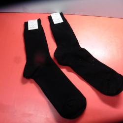 Lot de 2 paires de chaussettes noires  Taille 44/45 Armée Française