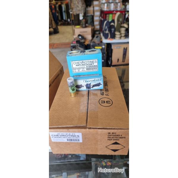 Joker chevrotine 9 grain anti ricochet boite de 10