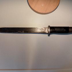 Baionnette Allemande Mauser 98 k Josua corts, Remsheider Hobelmesserfabrik, Remsheid 41-44