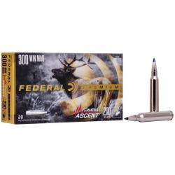 Munitions FEDERAL cal.300win Terminal Ascent 175gr par 20