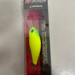 !! Ope -45%!! LEURRE ZIPBAITS B-SWITCHER 4.0 RATTLER 65mm 13.3gr col 071