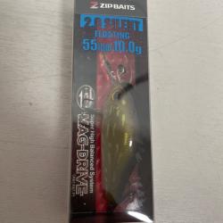 !! Ope -45%!! LEURRE ZIPBAITS B-SWITCHER 2.0 SILENT 55mm 10.0gr col Pike shining