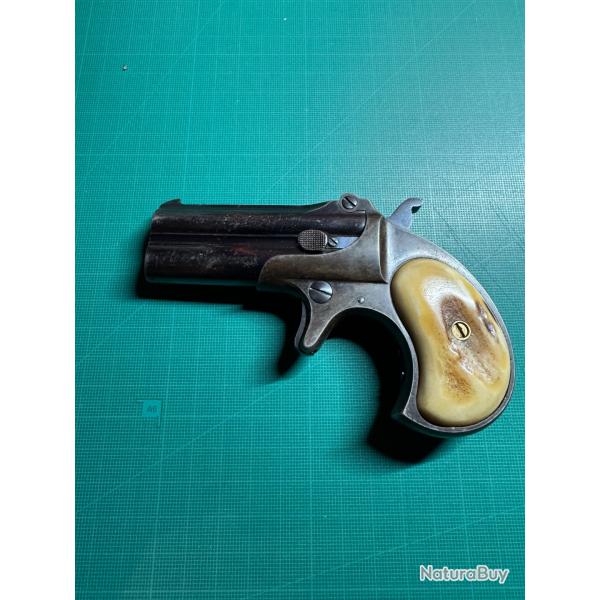 Derringer remington ou double deringer. RARE canons miroirs