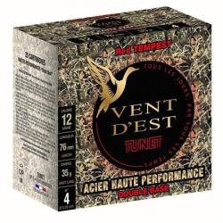 CARTOUCHE TUNET VENT D'EST RED TEMPEST HP calibre 12/76 35g n°4 acier x25