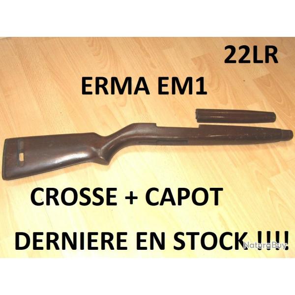 crosse + capot carabine ERMA EM1 22lr USM1 crosse ERMA - VENDU PAR JEPERCUTE (D25D353)