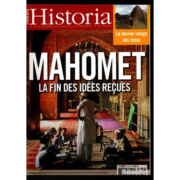 historia n734 , mahomet la fin des ides reues , madeleine renaud, duchesse de berry , carnaval