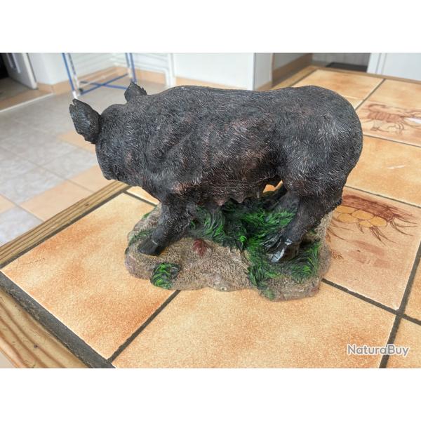 Statue sanglier decoration