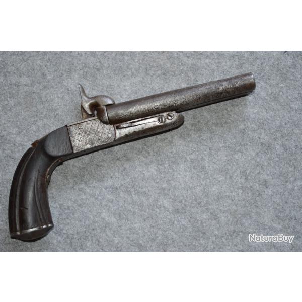 pistolet  broche canon Double!