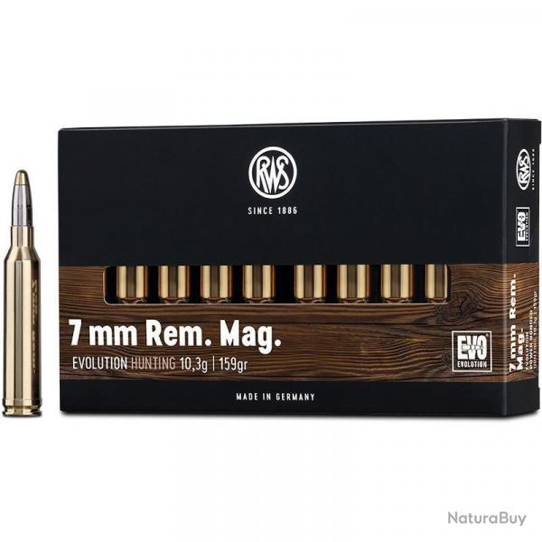 Munitions RWS 7RM Evolution 159gr x20