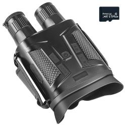Jumelle Vision Nocturne NV800S 4K UHD 12MP Zoom 5x Optique + 10x Numérique IR 800m Ecran 3"