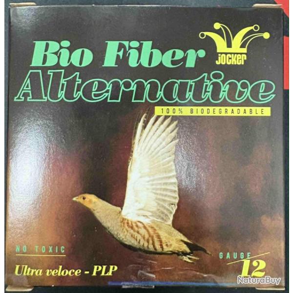 CARTOUCHES JOCKER BIO FIBER ALTERNATIVE calibre 12/70 29g bg n6plp x25