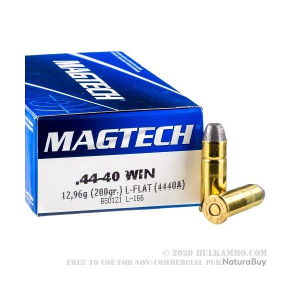 Cartouches MAGTECH Calibre 44-40 - Boite de 50 units