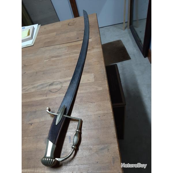 Sabre officier infanterie type 1800 sans fourreau