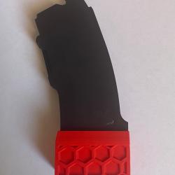 Talon de chargeur CZ455 CZ457 modèle TCZ-Hexa (base pad) Rouge