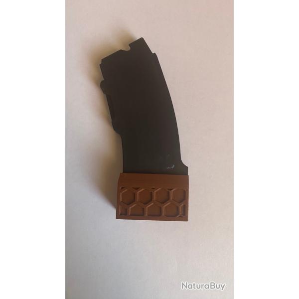 Talon de chargeur CZ455 CZ457 modle TCZ-Hexa (base pad) Marron