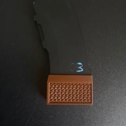 Talon de chargeur CZ455 CZ457 Modèle TCZ-TriLos (base pad) Marron