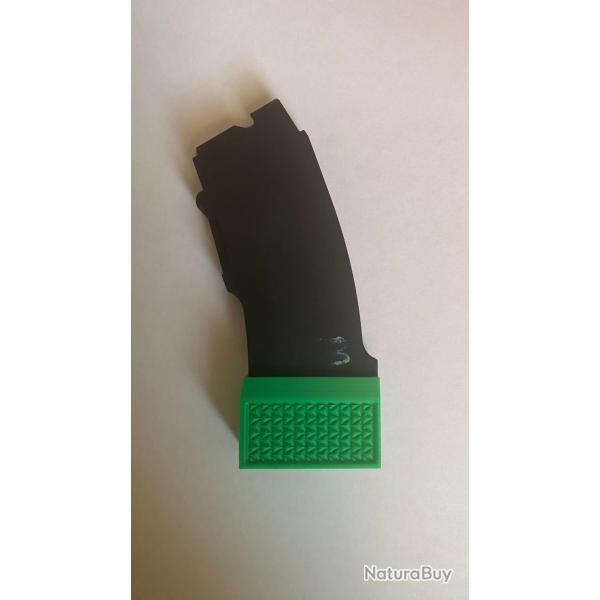 Talon de chargeur CZ455 CZ457 Modle TCZ-TriLos (base pad) Vert