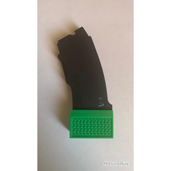 Talon de chargeur CZ455 CZ457 Modle TCZ-TriFull (base pad) Vert
