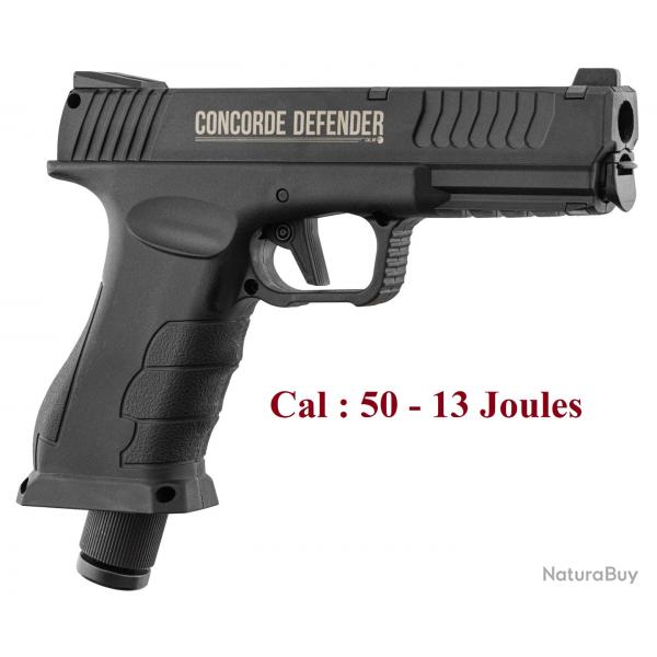 Pistolet de dfense Concorde Dfender CD50 -   Cal 50 - 13 Joules