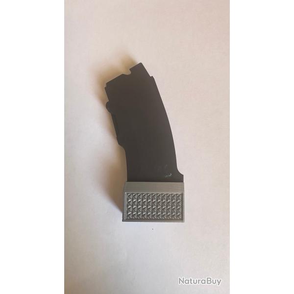 Talon de chargeur CZ455 CZ457 Modle TCZ-TriFull (base pad) Gris