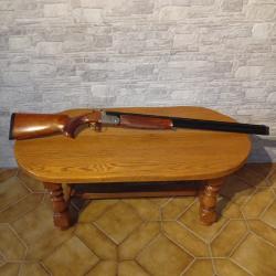Fusil de ball-trap fabarm 12/76 canon tribore de 76 cm état proche du neuf