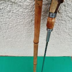 ANCIENNE CANNE  EPEE  .  COMPLET  .  AUCUN JEU  . PARFAIT FONCTIONNEMENT  .