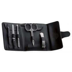 Böker Hygiène et Beauté Set de Manucure (5 pièces) - Etui Cuir