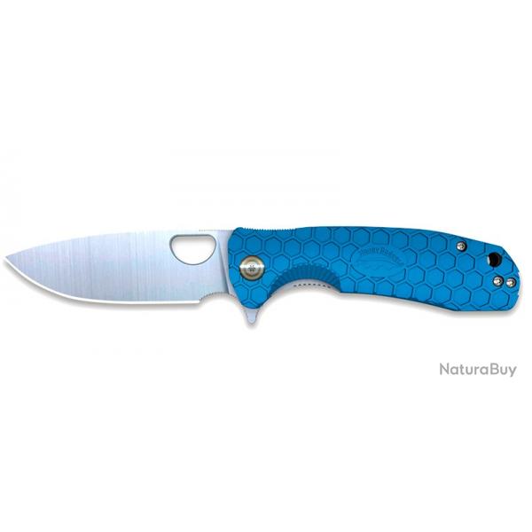 Honey Badger Flipper Large Blue - Lame 92mm - Manche FRN - Clip