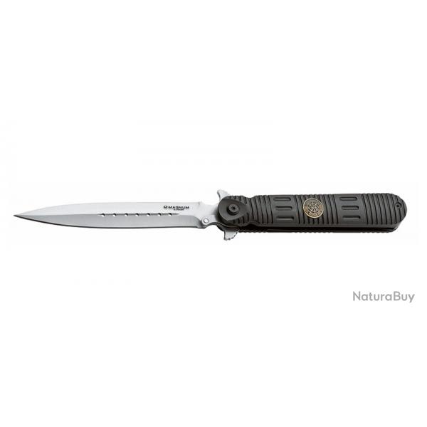 Bker Magnum Couteau LE - Lame 125mm - Manche Aluminium