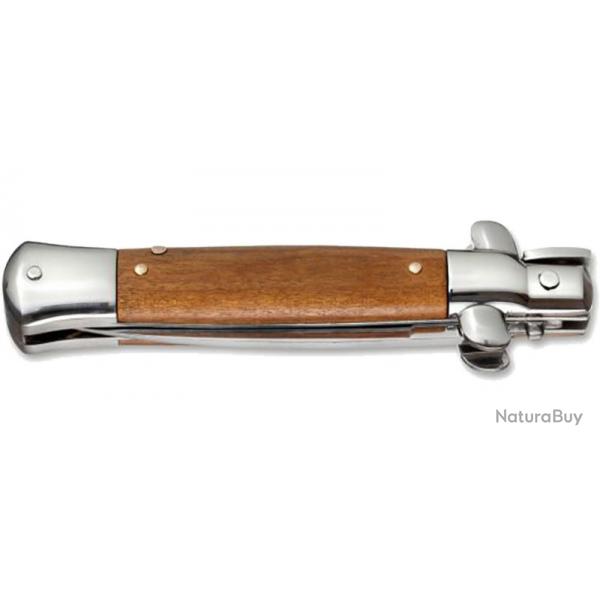 Bker Magnum Couteau Silician Needle - Lame 82mm - Manche Olivier