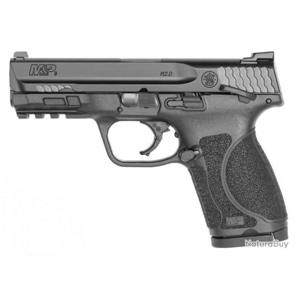 PISTOLET S&W M&P9 M2.0 Compact 4 SURETE MANUELLE Calibre 9X19