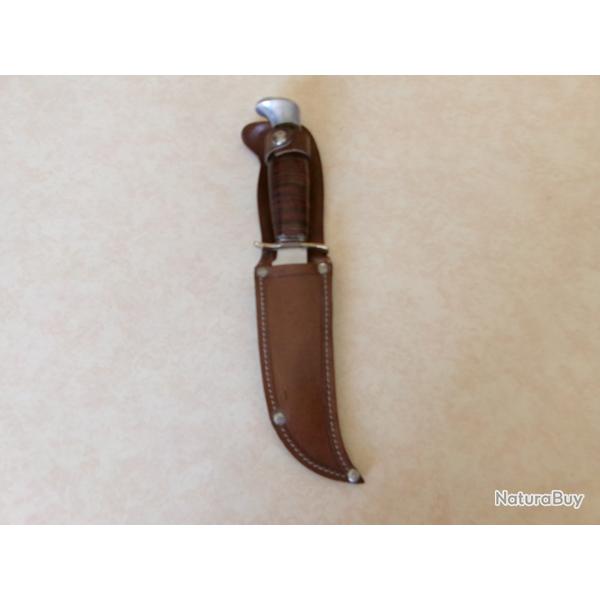 COUTEAU DE CHASSE SABATIER TBE