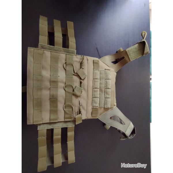 gilet tactique porte plaque