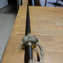 épée à ciselure mod1817 officier etat major second empire