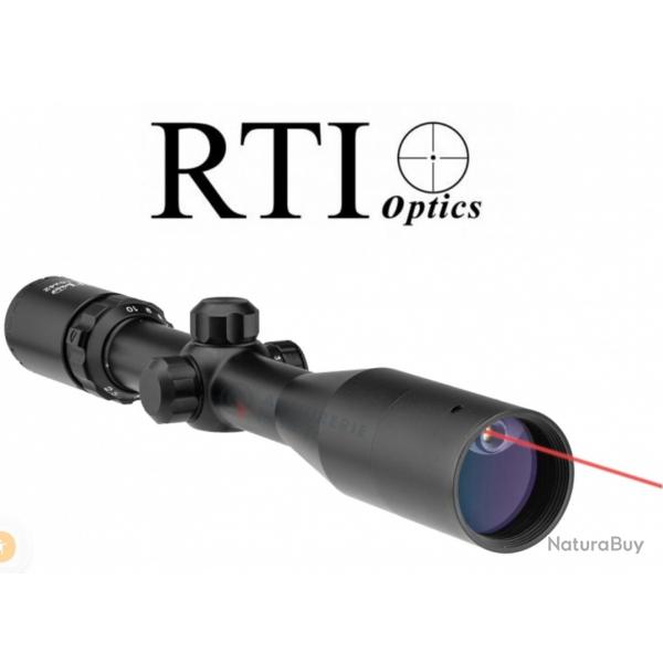 Lunette de vise RTI Laser 2.5x10x42 rail 21mm , idal arbalte et plombs