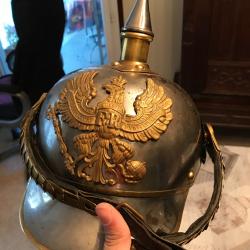 Casque de cuirassier prussien