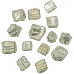 Pierres brutes cristaux de pyrite - 1.5 à 2 cm - Lot de 2