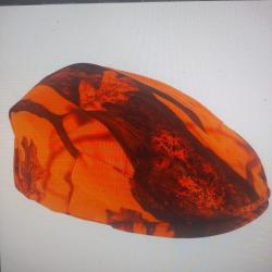 Casquette plate brocard Ghost camo blaze et black percussion taille unique