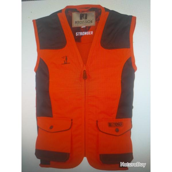 Gilet traque enfant stronger percussion