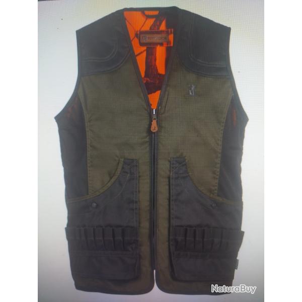 Gilet de chasse savane rversible Ghost camo percussion